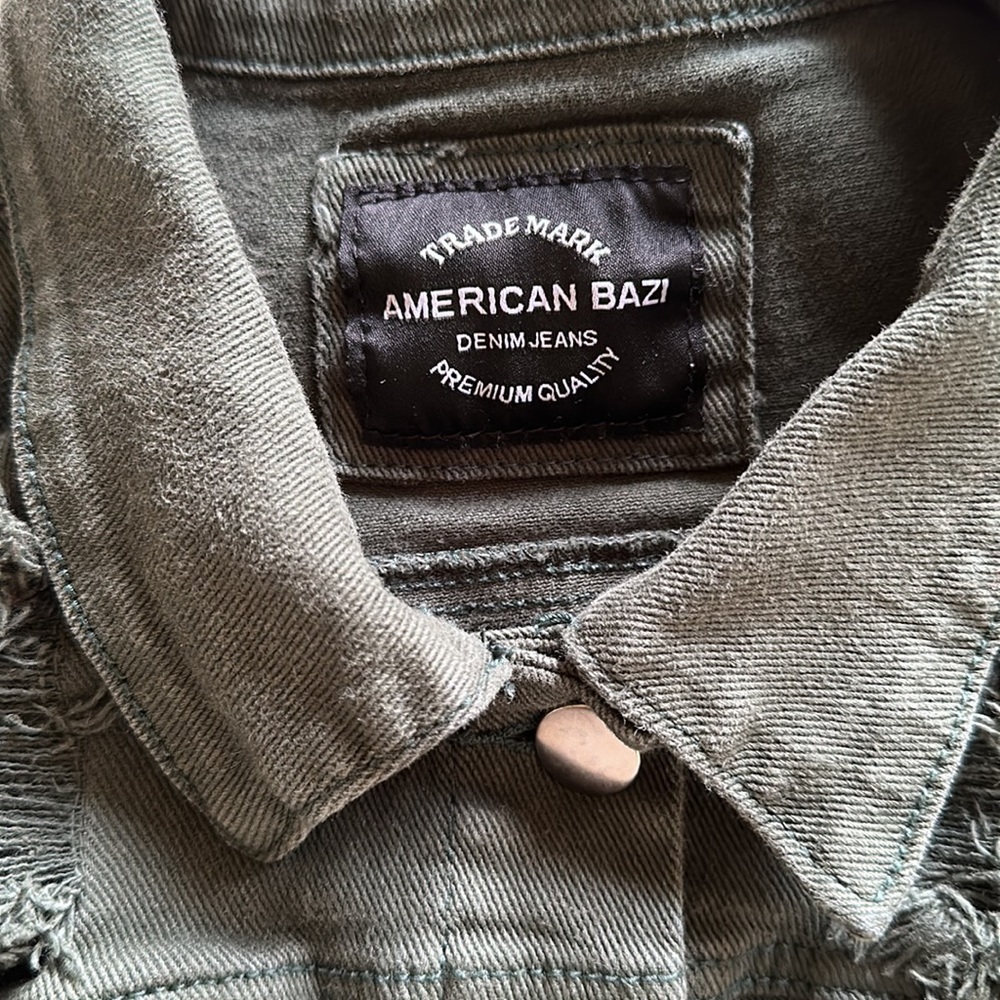 Distressed Jean Jacket* - Picture 3 of 3